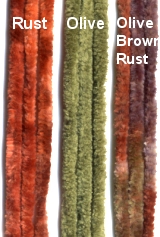 Small Worm and Eel Chenille